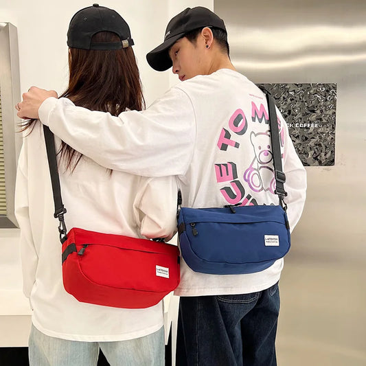 Chest Bag Messenger Shoulder Bag Unisex Casual Versatile Small Bag