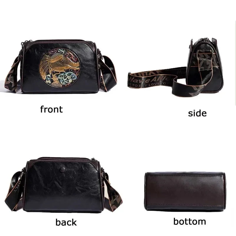 Women Crossbody Bag for Women Elephant Bags Fashion Women Bags High Quality Leather Shoulder Bag Messenger Bags Sac A Main