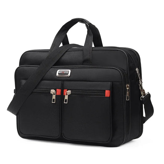 High-Capacity Laptop Briefcase Travel Organizer