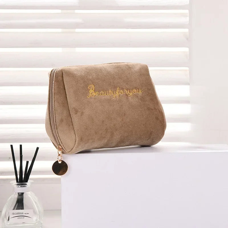 Velvet Portable Lipstick Bag Travel Makeup Pouch Storage Bags Cosmetic Bag Organizer Case