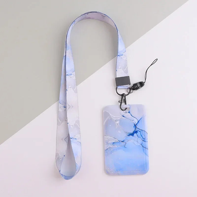 Fashion Work Card Holder ID Name Tag Students Bus Pass Access Card Cover Case Badge Holder Bank ID Holders Travel Accessories